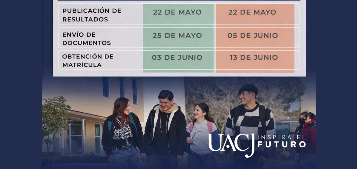 Resultados de examen de admisión UACJ próximos a publicación